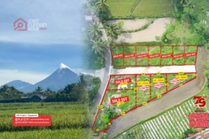 Investasi Strategis dengan View Gunung Merapi & Sawah Asri